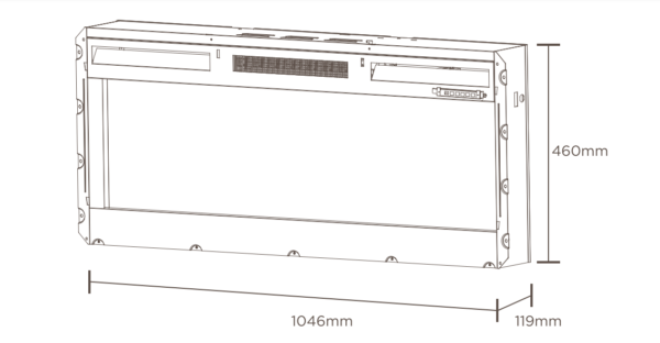 Dimplex Sierra 48 ''