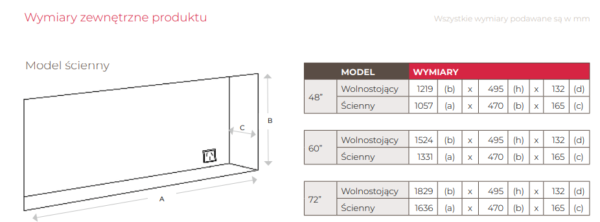 Dimplex Sierra 72 ''