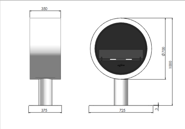 InFire Incyrcle Stand