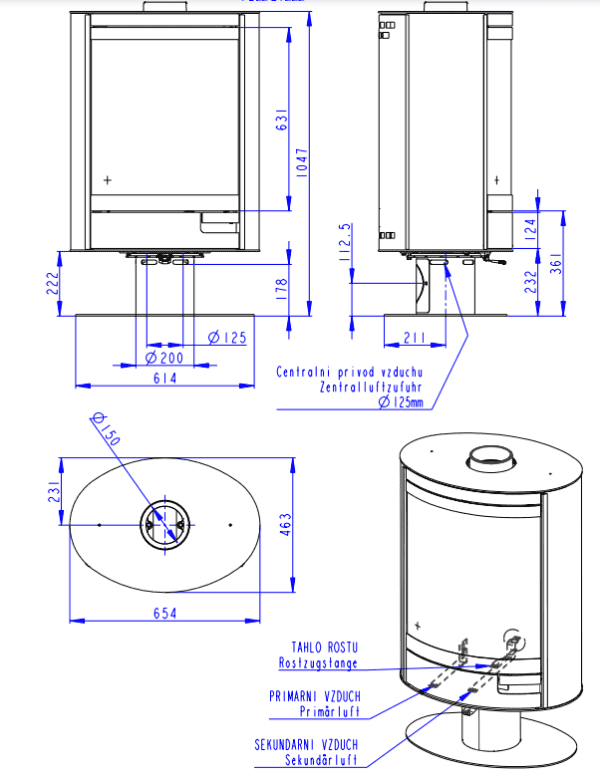 Romotop Stromboli N03 Stal